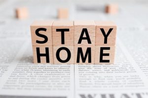 STAYHOMEの積み木