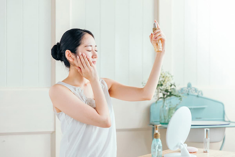 ミストでスキンケア