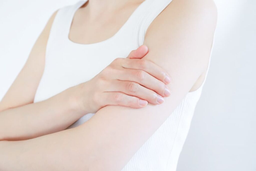 二の腕のぶつぶつ