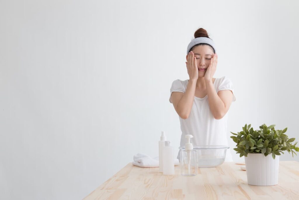 洗顔